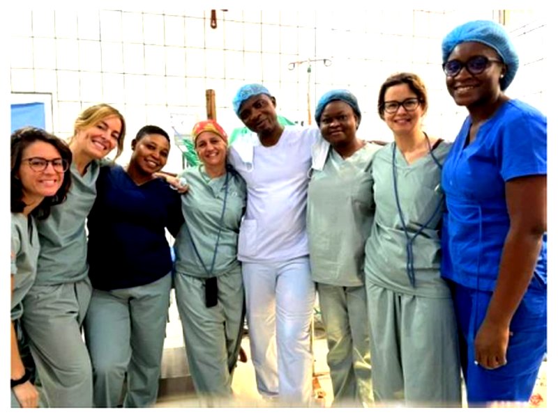 Équipe médicale ASHIA lors de la campagne 2023 à Yaoundé